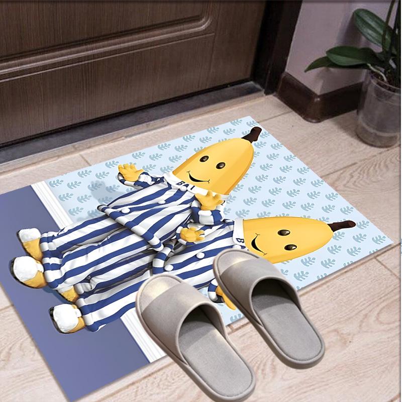 Bananas in Pyjamas Pattern Rug, Indoor/Outdoor Mat, for Picnic, Gameroom, Bedroom, Office, Living Room, Home Decor Carpet, Birthday Gift