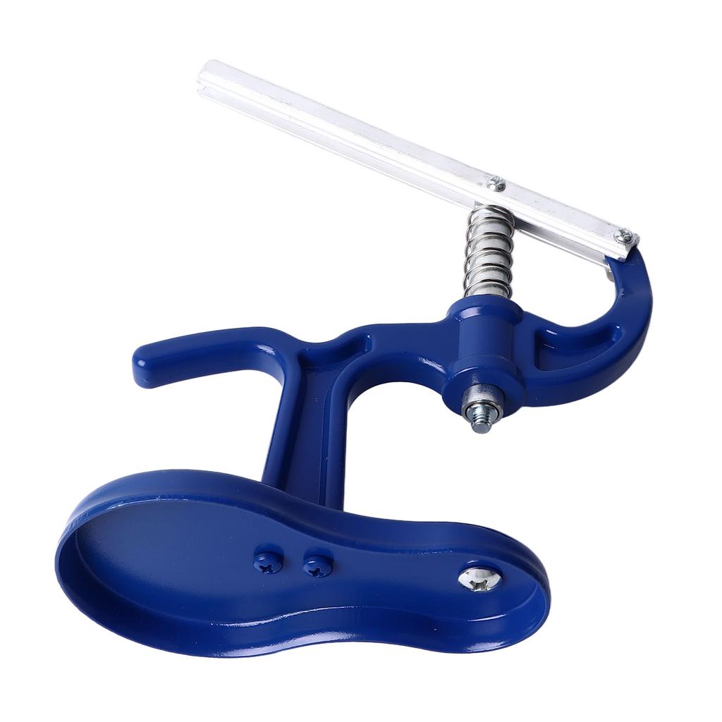 Uhrengehäuse-Drückwerkzeug-Set 12 Stempel Uhrengehäuse-Deckel-Pressmaschine für Batteriewechsel Blau