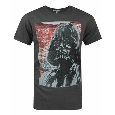 Junk Food Mens Graffiti Darth Vader Star Wars T-Shirt