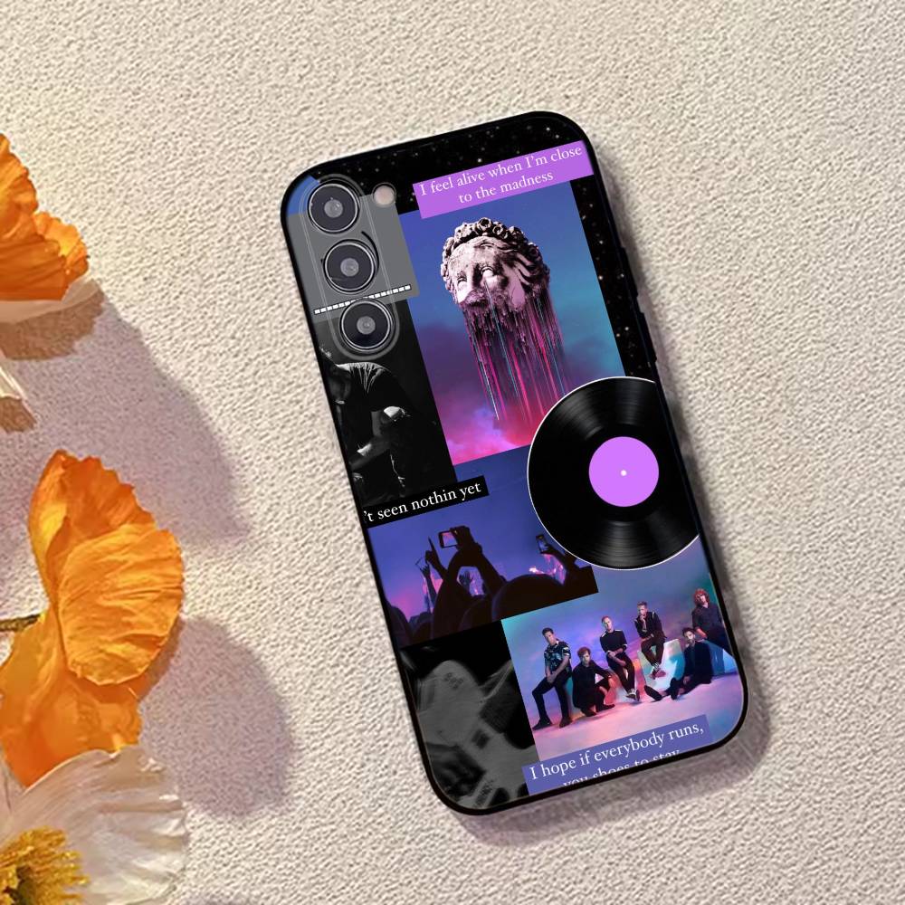 Rock B-Band OneRepublic Phone Case For Samsung Galaxy A73,A72,A71,A70,A53,A52,A51,Soft Silicone Black Cover