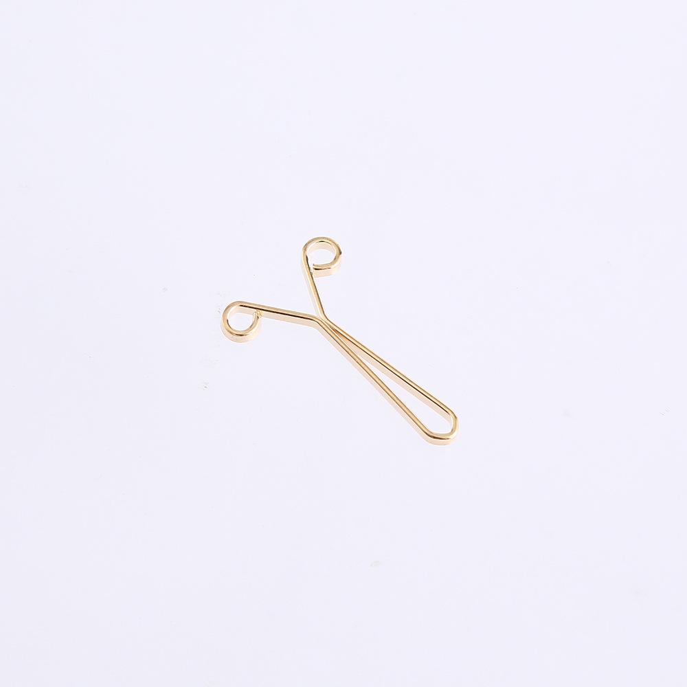 Cross-Border Hot Selling Scarf & Sleeve Clip: Silk, Chiffon, Neck & U-Shaped Clips for Anti-Exposure and Pant Leg Fixing