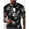 Comfortable Casual Short-sleeved Fashion Printed Top Simple T-Shirts Men’s