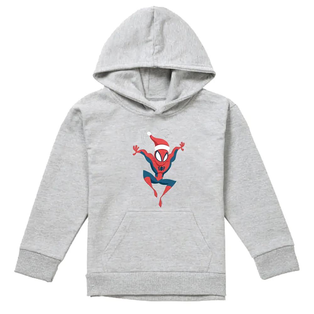 Spider-Man Childrens/Kids Holiday Outfit Heather Hoodie