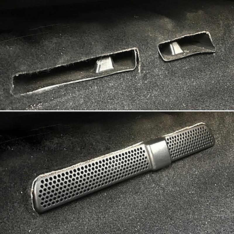 2Pcs For Seat Ateca Tarraco Koraq Kodiaq Under Front Seat Rear Footwell Air Duct Outlet Vent Grille Cover