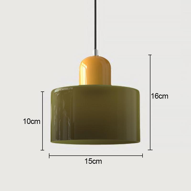 Nordic Led Pendant Lamps Simple Creative Long Line Small Chandeliers Bedroom Lamp Restaurant  Glass Decoration Pendant Light