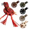 Knitting Accessories Faux Leather Yarn Divider, 5 Holes Organizer, Portable Hole Holder Round Wool Splitter Separator, Crocheting Crochet Supplies