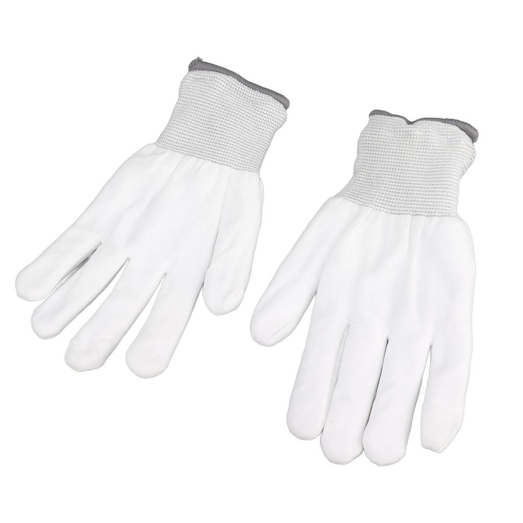 2pcs LED Glowing Gloves Cloth Skeleton Glowing Light Gloves for Dance Halloween Children