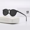 Classic Round Sun Glasses With Polarized Pc Lenses For Travel And Casual Wear