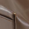 PRADA logo Tote Bag B9314 Brown leather Women Used