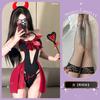 Sexy Little Devil Role Play Lingerie Bodysuit Set For Women