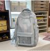 Schoolbag New High-value Spine Protection College Student Backpack Junior High School Students Large Capacity Cute Girls Schoolbag Lightweight