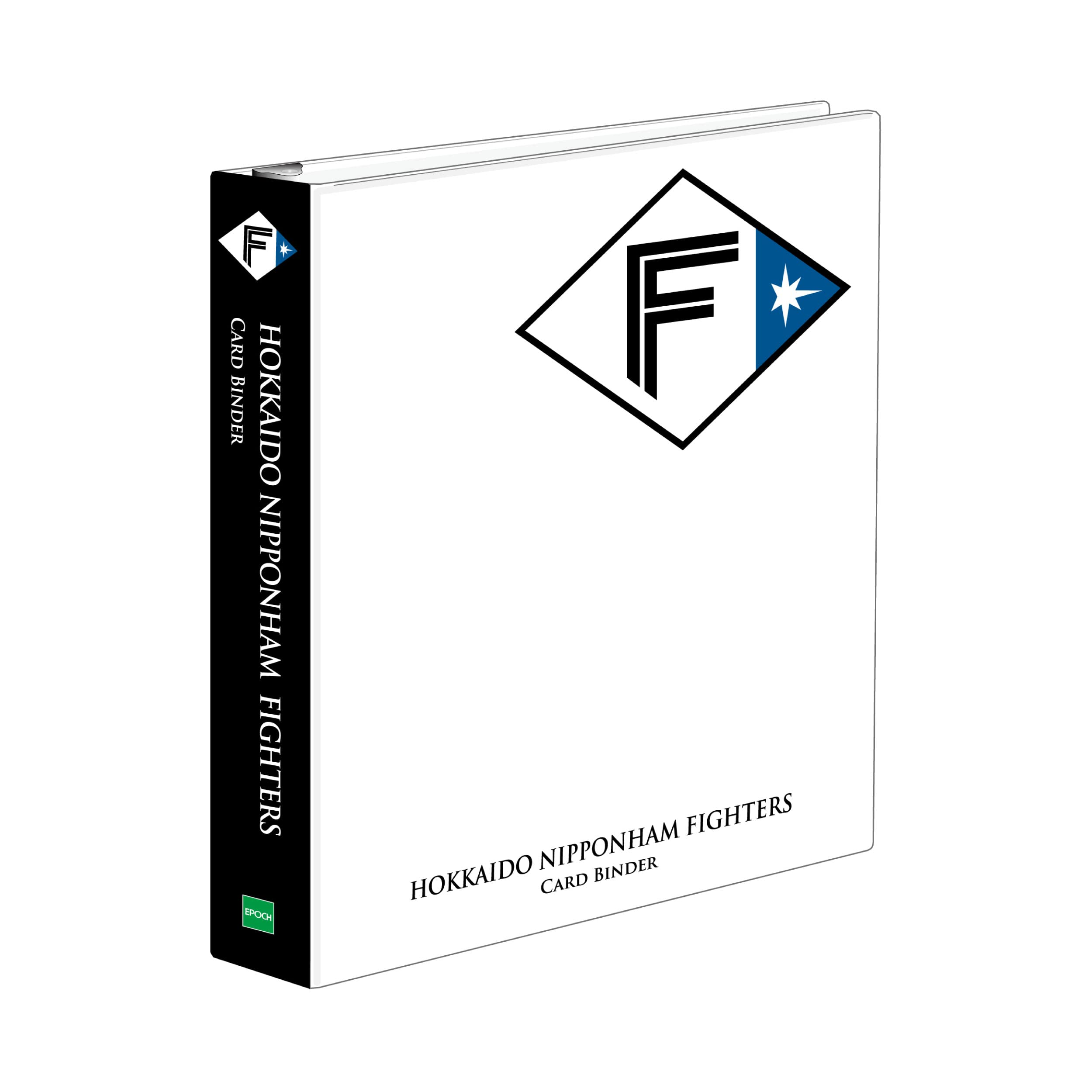 

Альбом для коллекционных карточек Epoch Hokkaido Nippon-Ham Fighters, Карточки профессионального бейсбола, Аксессуар для карточек, Коллекционные карточки, Возраст 6 лет и старше, 4 D-образных кольца, EPOCH