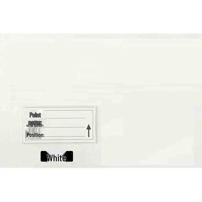 WEZHO Strong Magnetic Shelf Labels