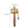 Tibetan Prayer Wheel, Handheld Prayer Wheel Tibetan Buddhisms Six Word Mantras Hand Cranking Buddhist Prayer Wheel