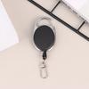 Retractable Key Chain Reel Badge Holder Retractor With Quick Release Spring Clip Fishing Accessories
