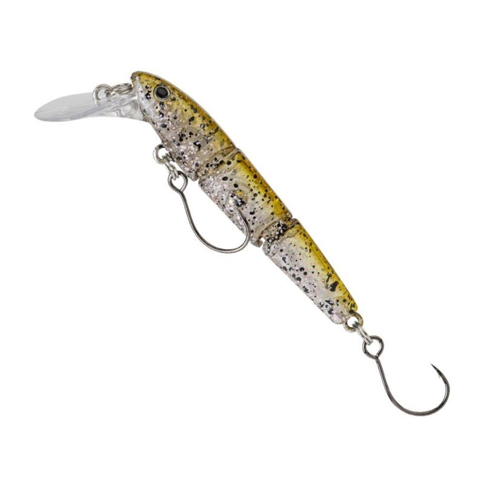 67mm Length Minnow Crank Bait 3 Joints Artificial Bait Artificial Wobbler Lure Stream Fishing