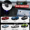 433.92MHz 4pcs Tire Sensors Solar TPMS Car Tire Pressure Monitoring System Auto Security Alarm Digital Display Tyre Temp Tester