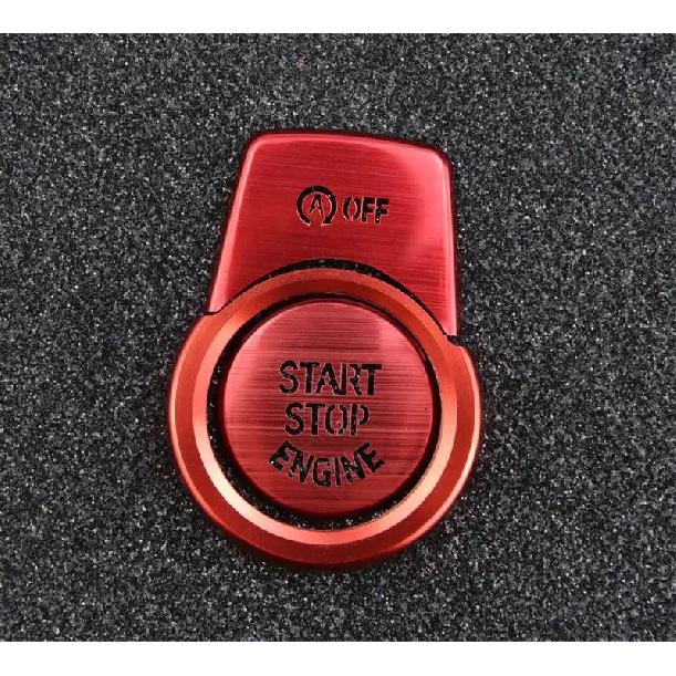 Car Styling Engine START Button Replace Cover STOP Switch Accessories Key Decor For BMW 1 2 3 4 Series Gt F20 F21 F30 F34 X1 F48