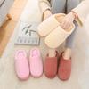 Winter Microfiber Fur Slippers, Warm Home Slippers, Thermal Indoor Slippers