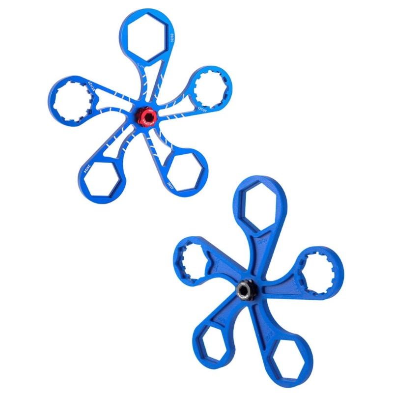 Bicycles Fork Caps Wrench Nylon/Alloy Bicycles Suspension Caps Removal and Installation Forks Spanner Tool for Repairing