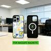 Ocean Wine Glass Lemon Phone Case For iPhone17,16,15,14,13,12,11 Plus,Pro Magnetic For Magsafe Wireless Charging