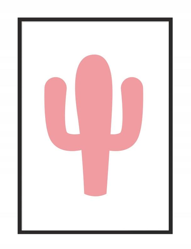 Picture Poster In a Frame A4 Cm Cactus PD136