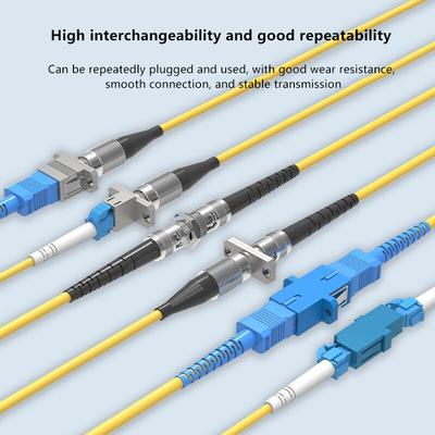 10 Adet Sc Fiber Flanş Optik Konnektör Adaptörü Lc/Upc Sm Flanş Tek Modlu Simpleks Lc-Lc Upc Kuplör Konnektörü