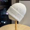 New Star Dot Color Hat Women's Winter Woolen Hat Fashionable Knitted Hat Autumn and Winter High Quality Warm and Versatile Cold Hat