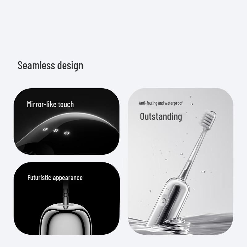 Laifen Stainless Steel Sonic Electric Toothbrush