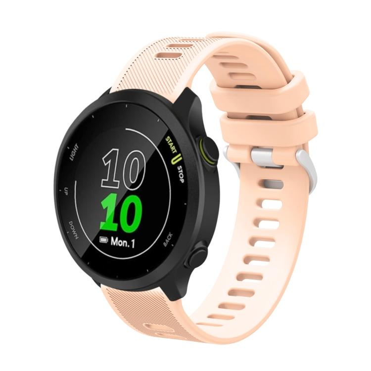 Für Garmin Forerunner 55 20mm Silikon Köper Uhrenarmband