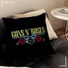 Rock Music Band G-Guns N Roses Decorative Room Aesthetics Pillow Case Home Decor Bedroom Sofa Bed Couch Pillow Cover 45X45