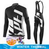 Winter Thermal Fleece Men Cycling Jersey Sets MTB Bicycle Clothes Wear Ropa Ciclismo Racing Bike Clothing Team Cycling Suit