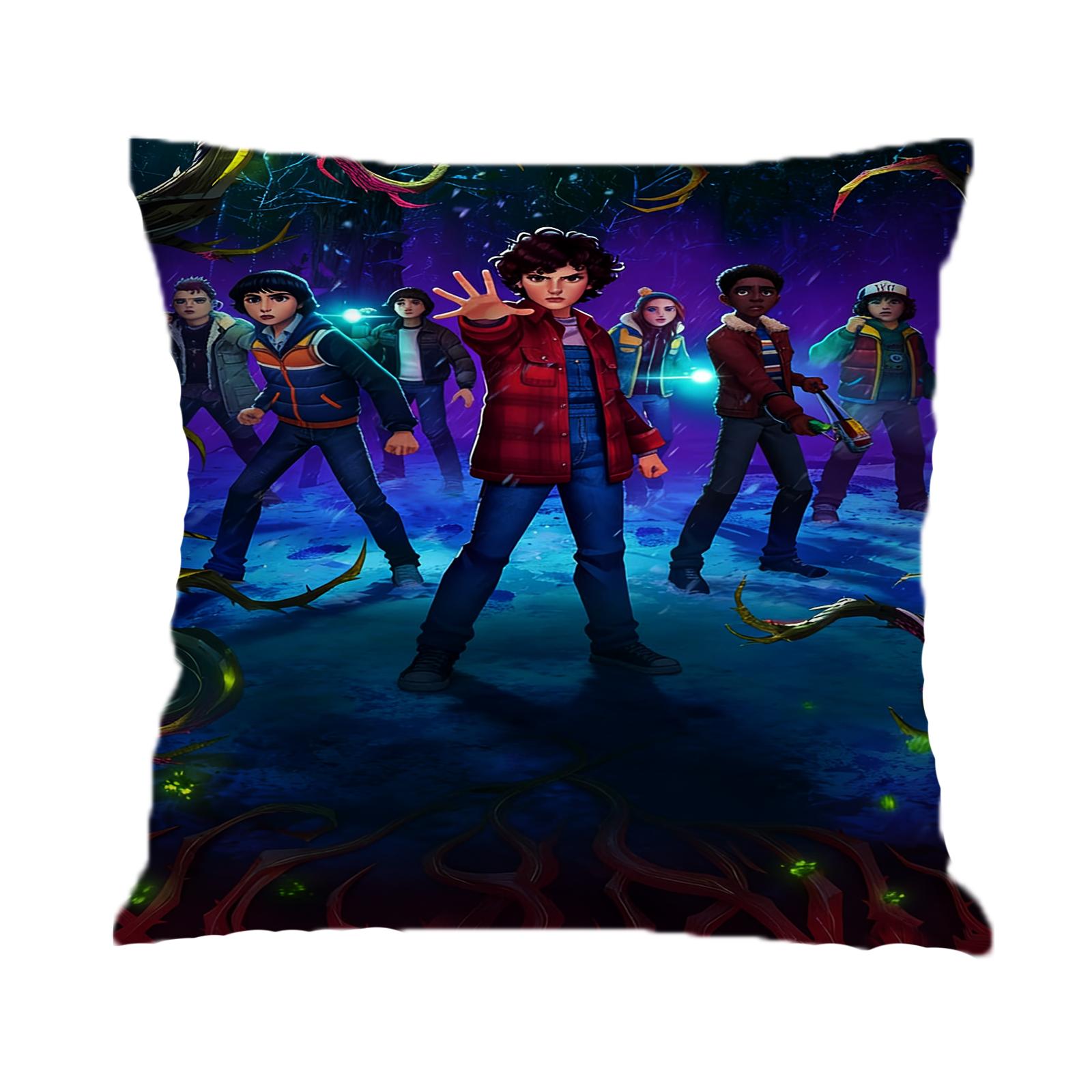 

Hot-selling Film And Television Products - Printed Pillowcases, Square Throw Pillows, 35*35cm (including Core) one size