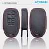 Leather Car Key Cover Bag For    Honda Cr-V Crv Civic Accord Pilot Hr-V Pilot Sport Remote Fobs Shell Case Accessory