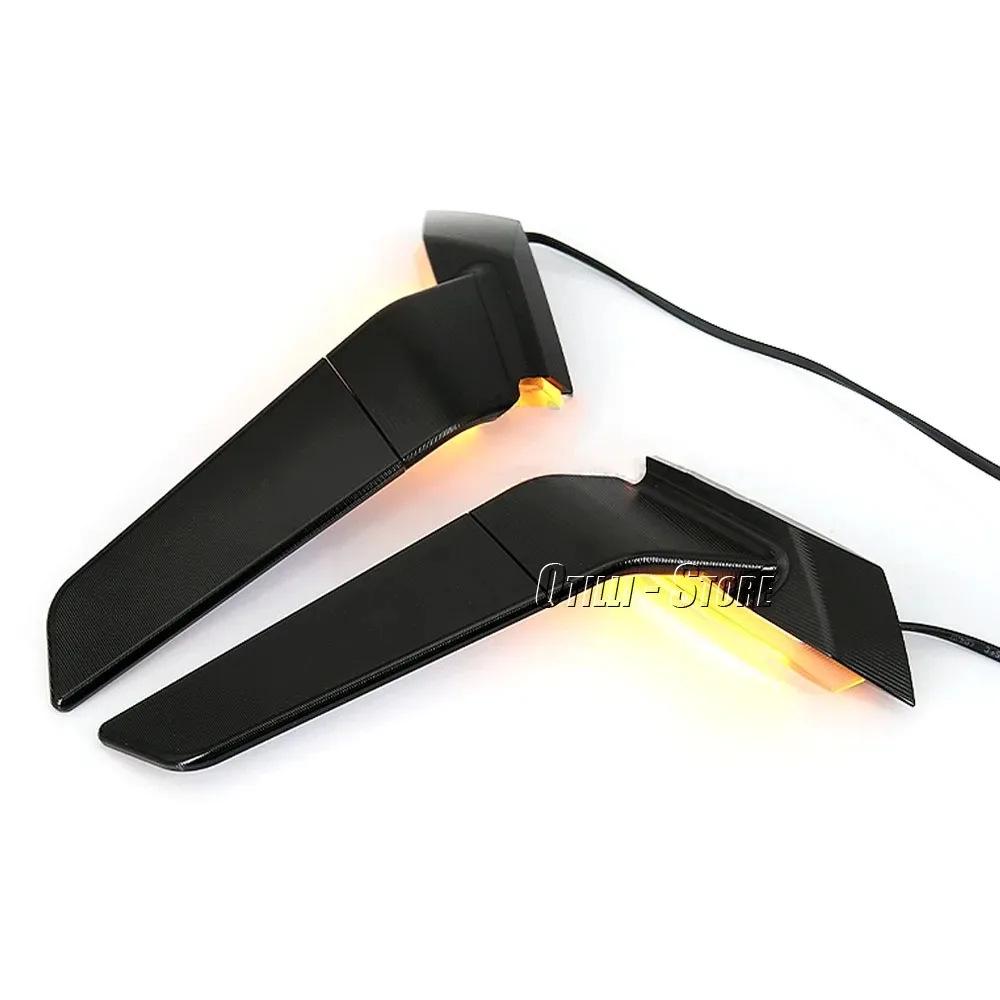 BMW S1000RR 2019-2024 LED Turn Signal Winglet Rearview Mirror
