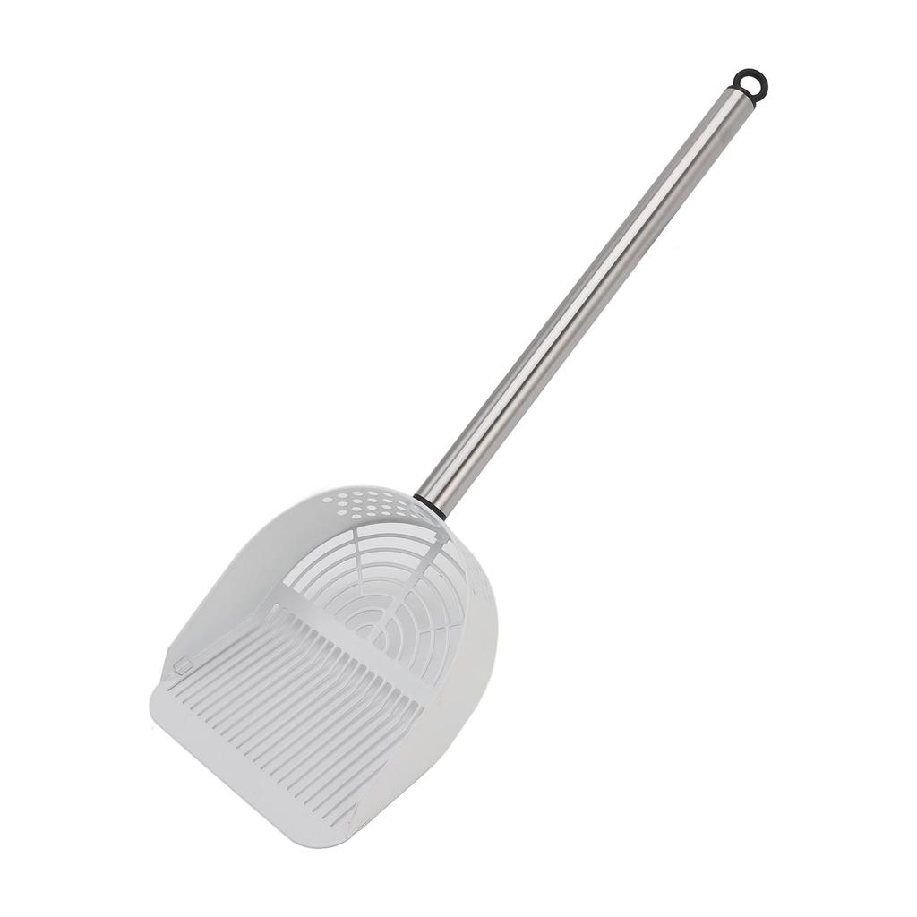 Cat Litter Scoop Stainless Steel Handle Half Round Shovel Pet Sand Sifter Poop Scooper for Beaches Pet Cat Litter Boxes