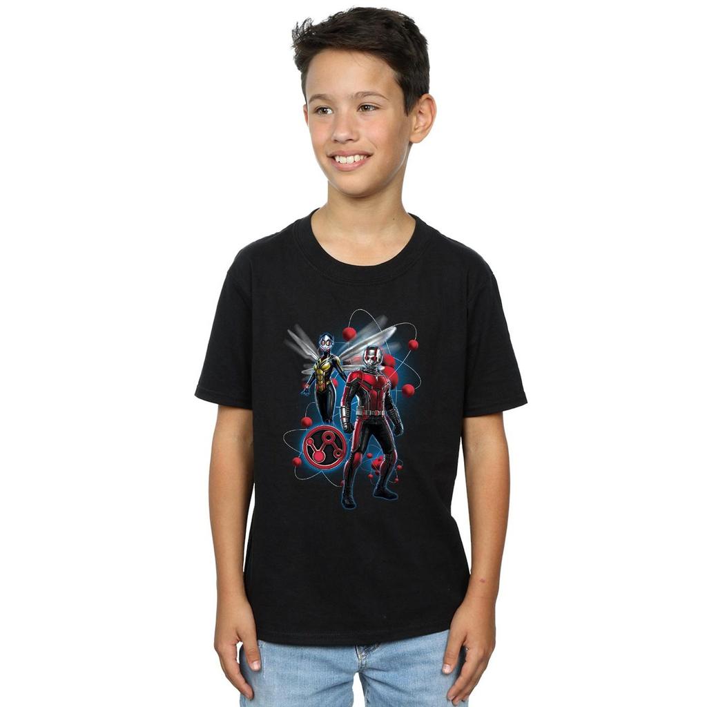 Ant-Man And The Wasp Baumwoll-T-Shirt mit Partikelpose für Jungen