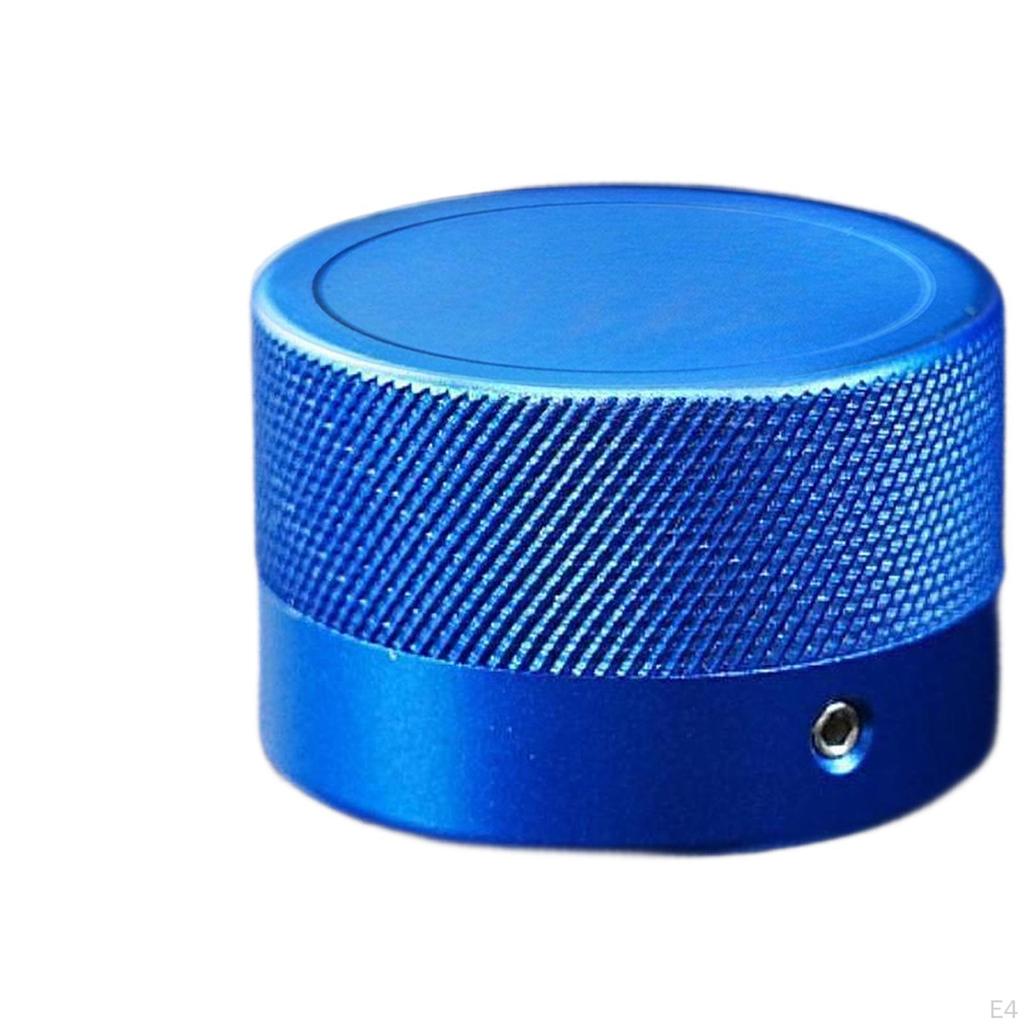 Aluminum Alloy Holder for Billiard Chalk with Round Cap