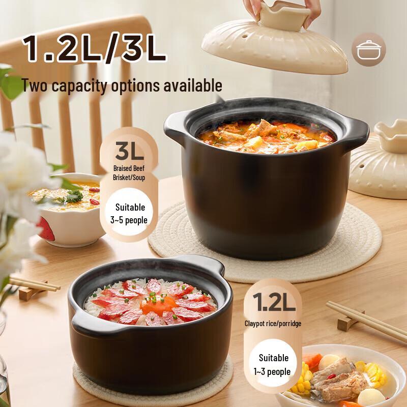 Midea 3L Ceramic Stew Pot