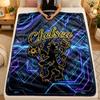 Flannel BlanketChelsea FC Warm Soft Throw Blanket for Indoor Sofa Bed Living Room Use