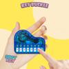 Mini Electronic Keyboard Keychain Portable Musical Instrument Toy Piano Keychain Mini Real Working Finger Piano Keychain
