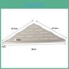 Stainless Steel Embedded Corner Shelf Holder For Bathroom Storage Wall Mounting