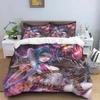 Jinx Arcane Duvet Cover Pillowcase Bedding Set Adult Boy Girl Bedroom Decoration League of Legends Gift Single Double Size