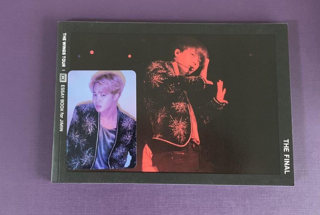 [USED] BTS Wings Tour Final Official Essay Book Jimin