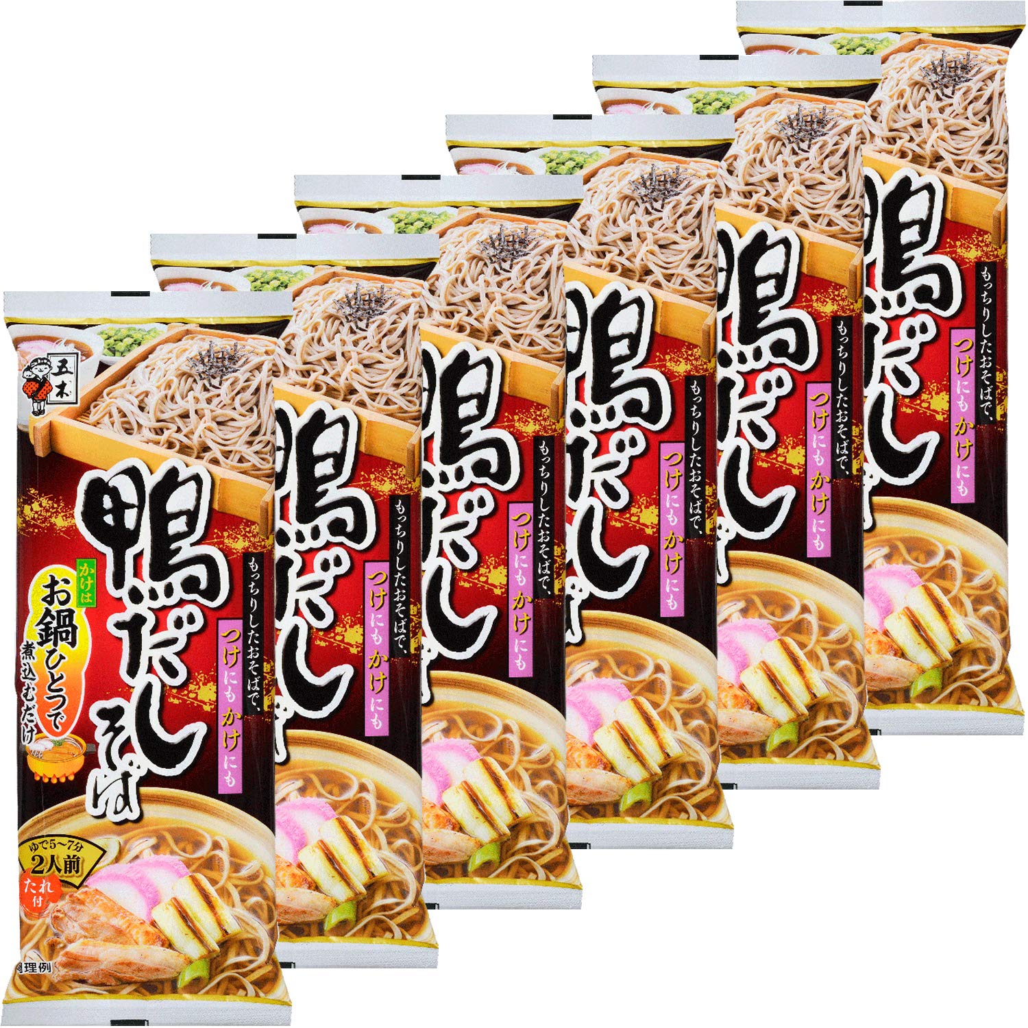 

Itsuki Foods Duck Broth Soba Noodles 228g x 6 packs
