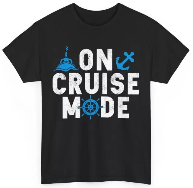 

Cruise Shirt On Cruise Mode Boat Cruising Lovers Women Men Tshirt Unisex T-Shirt M