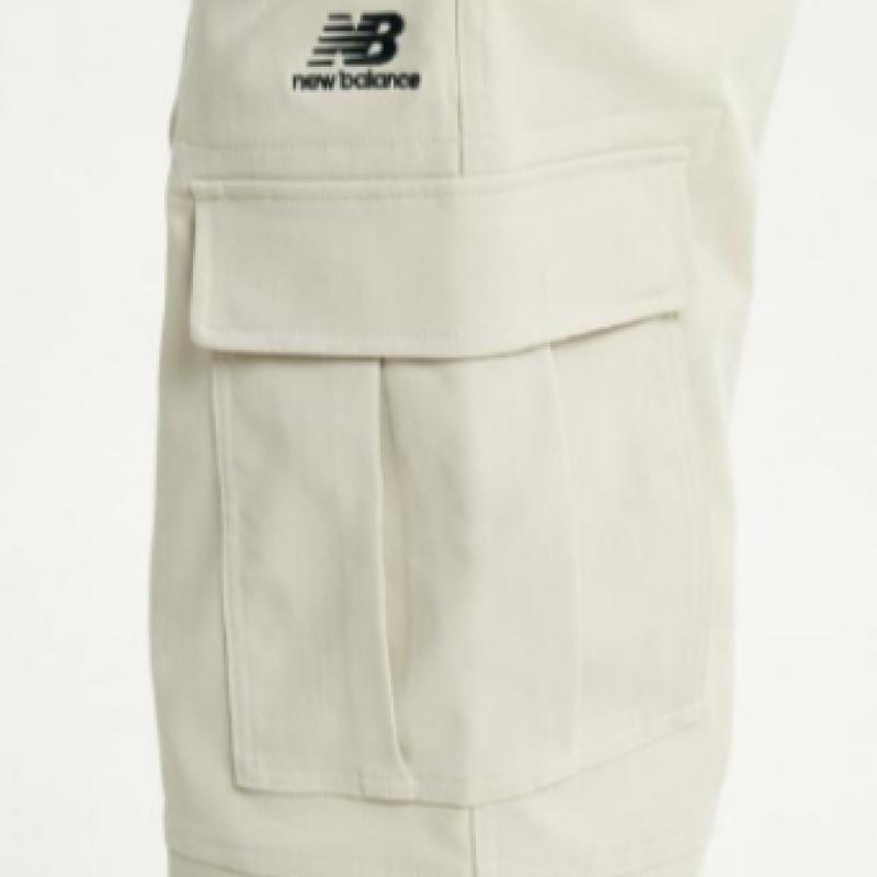 New Balance Cargo Wide Pants Loose Fit Unisex Nbntd31803 Be