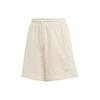 (WMNS) Originals Trefoil Monogram Shorts 'Beige' Women's IJ6000