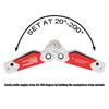 Hakeeta Welding Magnet, 20°-200° Adjustable Angles Multi-Angle Welding Magnetic Holders Soldering Tools.
