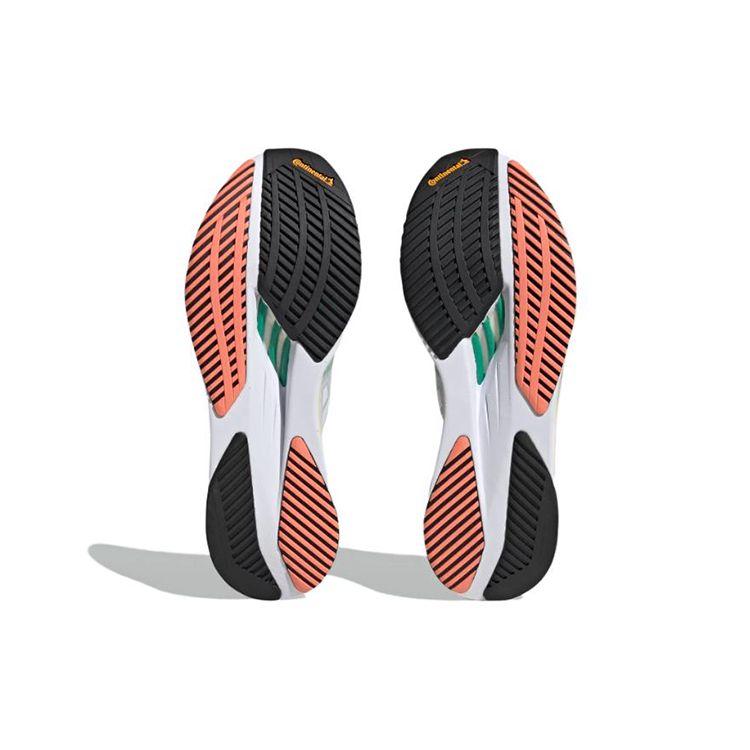 Adidas Adizero Boston 11 Court Green Herren Sneaker Weiß White-Tint Core-Black HQ3694